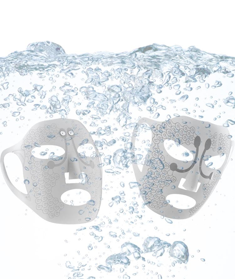 Zaverna Elektrisch Gezichtsmasker Massager - afmetingen