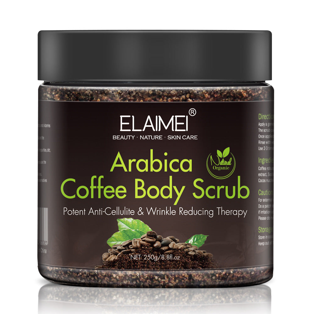 Zaverna Koffie Bodyscrub - ingrediënten