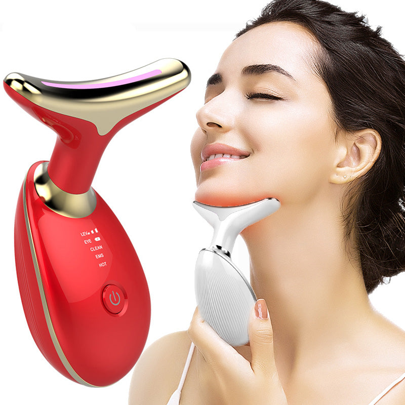 Zaverna EMS Nek Lift Massager - zijaanzicht